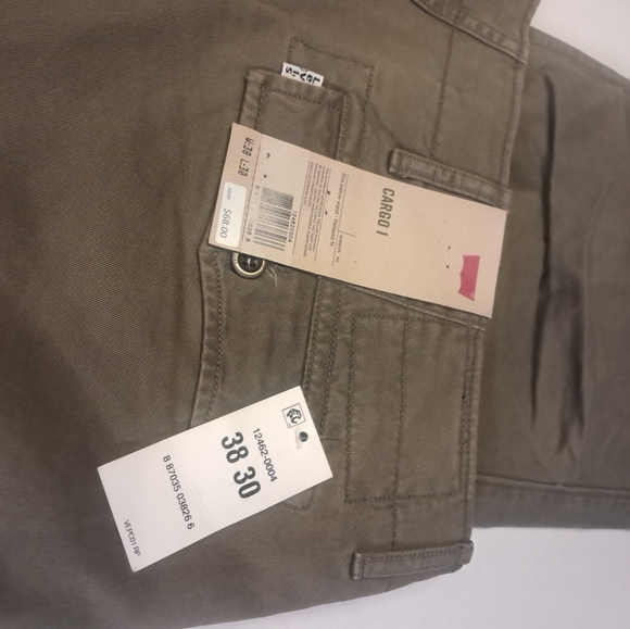 Levi's Men's Cargo 1 Pants in Olive - Picture 1 of 13